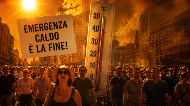 Caldo, panico e titoloni: è tornata l’estate, non la fine del mondo