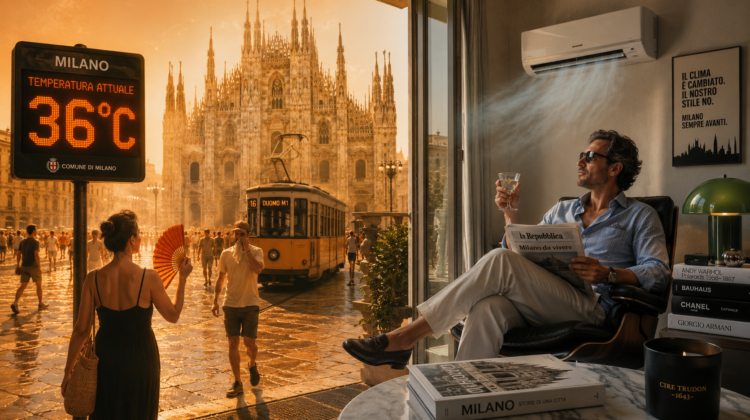 Milano “radical green” ma al fresco: va in blackout per troppi condizionatori