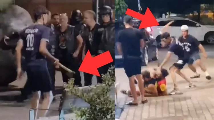 Sfodera l’accetta e lo colpisce alla schiena: i maranza seminano il panico in piazza