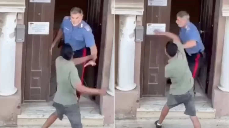 Va in caserma, poi impazzisce: carabiniere preso a pugni in faccia