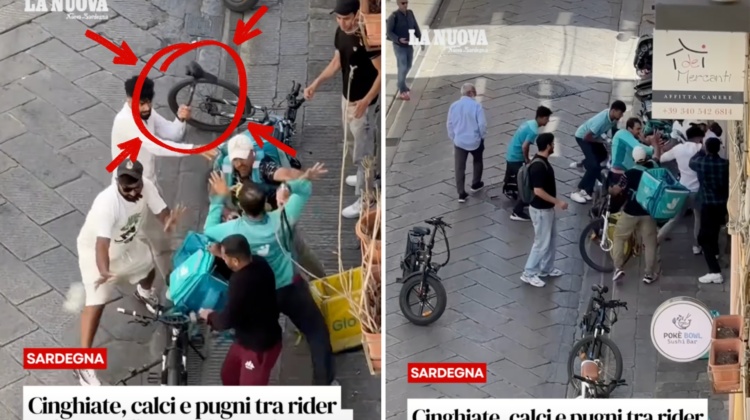 Salario minimo? No, botte da orbi. Rider stranieri si massacrano a cinghiate