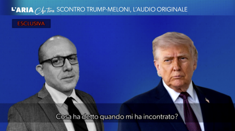 “Meloni mi fa pena”, il mistero dell’audio: cosa ha detto davvero Trump?