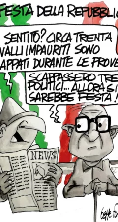 Sedute Satiriche di Beppe Fantin - Vignetta del 03/06/2026