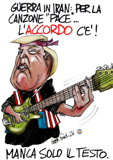Sedute Satiriche di Beppe Fantin - Vignetta del 17/06/2026