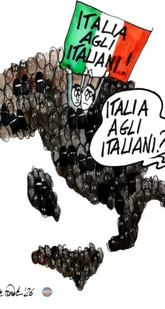 Sedute Satiriche di Beppe Fantin - Vignetta del 18/06/2026