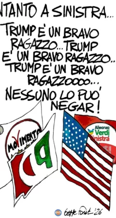 Sedute Satiriche di Beppe Fantin - Vignetta del 27/06/2026