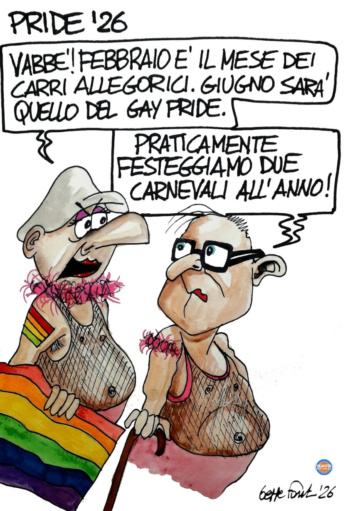 Sedute Satiriche di Beppe Fantin - Vignetta del 10/06/2026