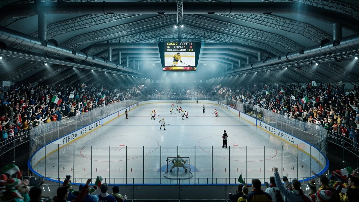 render fiera ice arena interno