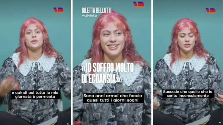 Questa qui dice di soffrire di ecoansia