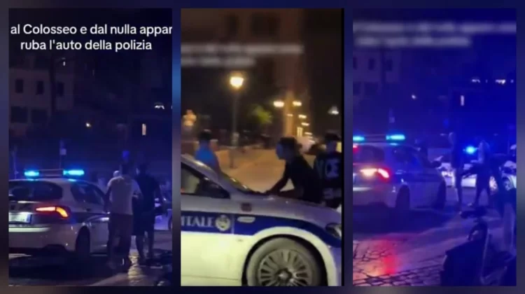 “Ballo del coltello”, poi l’assalto alla polizia: maranza choc, padroni del Colosseo