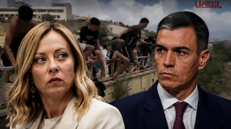Ceuta invasa, mossa di Meloni contro Sanchez: “Chiudiamo Schengen con la Spagna”