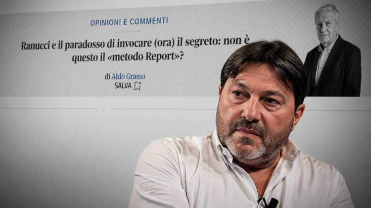 Ranucci, colpo di scena: il durissimo attacco al “metodo Report” sul Corsera
