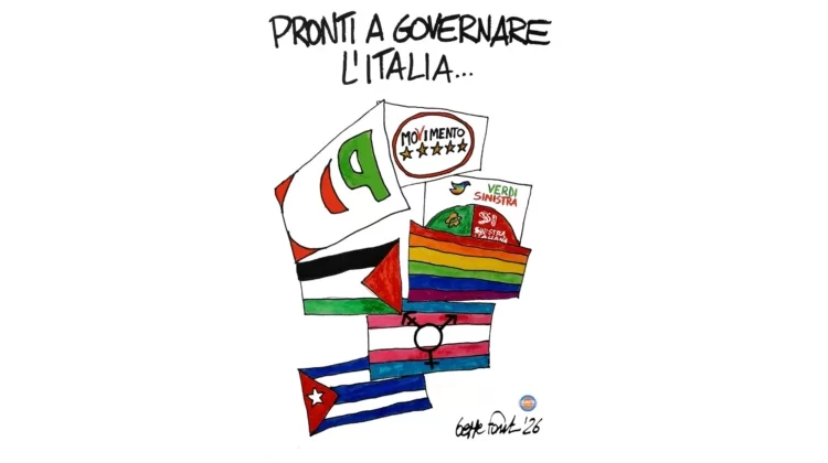 Più simboli che idee - Vignetta del 17/07/2026