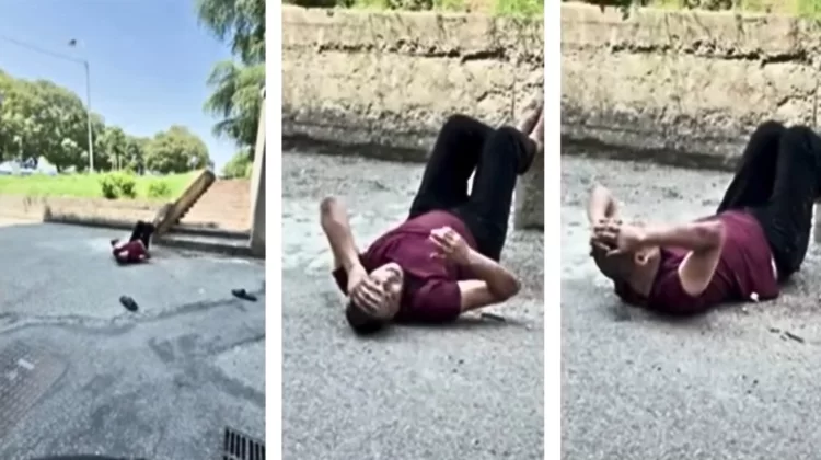 Fakir è a terra, spunta un altro video: cosa è successo prima del fermo