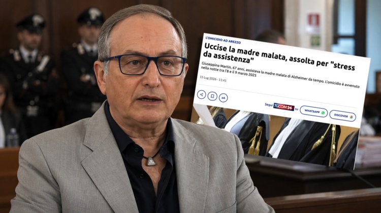 Lei assolta per “stress da assistenza”, Roggero sbattuto in cella. Caro Porro, qualcosa non torna