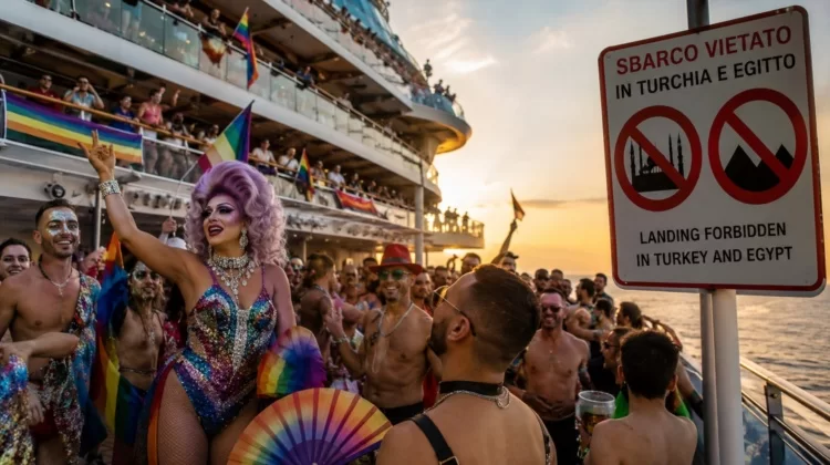 Hai capito l’islam? Crociera Lgbt, drag queen e gay a bordo: vietato lo sbarco in Egitto e Turchia