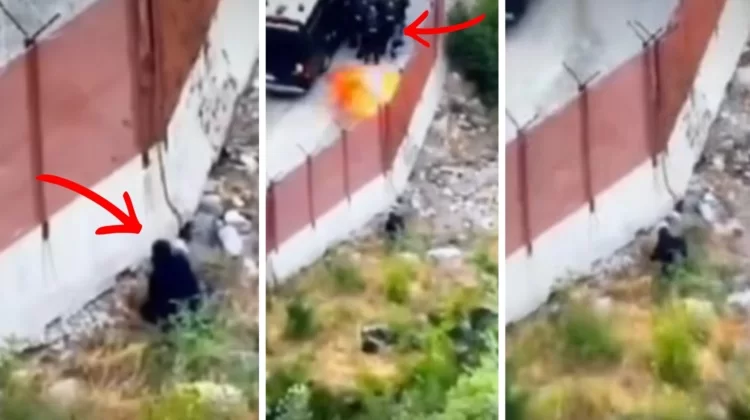 Il video choc: il No Tav cerca di uccidere i carabinieri dandogli fuoco