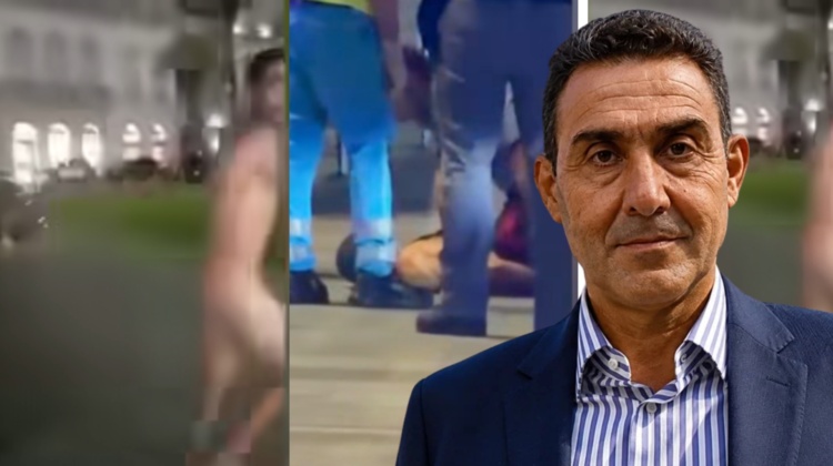 Marocchino corre tutto nudo sotto casa di Vannacci