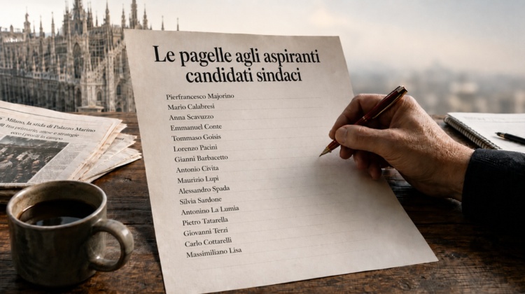 Le pagelle agli aspiranti candidati sindaci di Milano