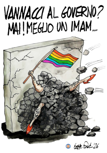Sedute Satiriche di Beppe Fantin - Vignetta del 31/07/2026