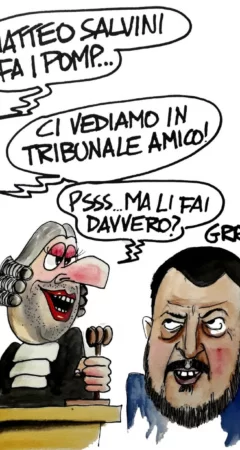 Sedute Satiriche di Beppe Fantin - Vignetta del 04/07/2026