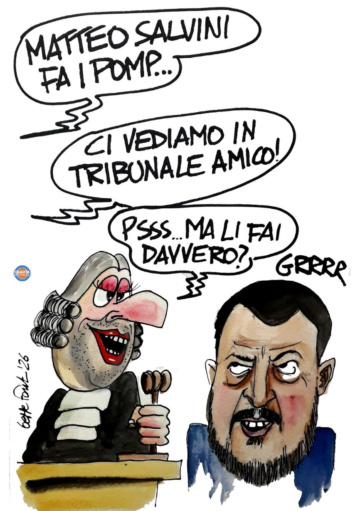 Sedute Satiriche di Beppe Fantin - Vignetta del 04/07/2026