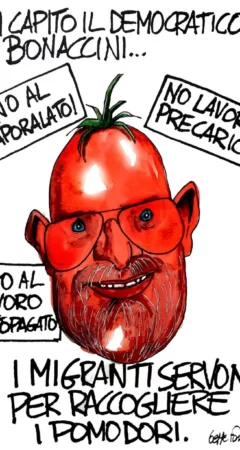 Sedute Satiriche di Beppe Fantin - Vignetta del 12/07/2026
