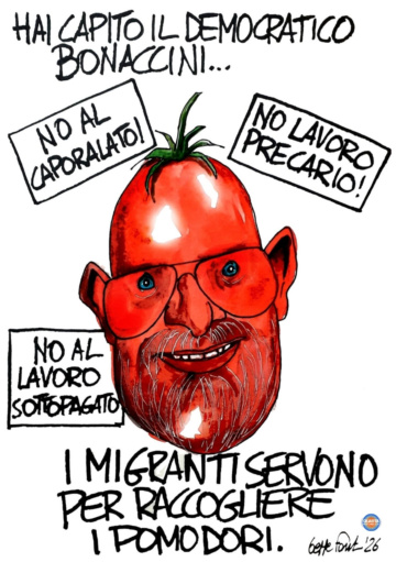 Sedute Satiriche di Beppe Fantin - Vignetta del 12/07/2026