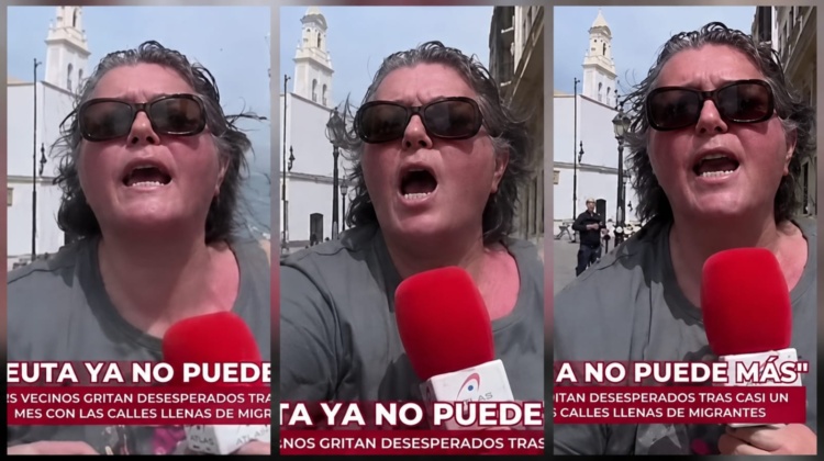 “Vieni a Ceuta se hai le pal***”. Lo sfogo contro la giornalista radical chic