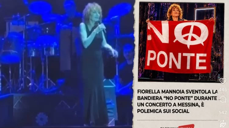 La Mannoia “No Ponte”, ma perché non pensa a cantare?