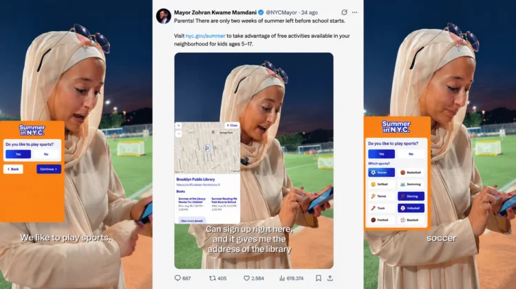 Il nuovo volto di New York: il velo islamico simbolo della città
