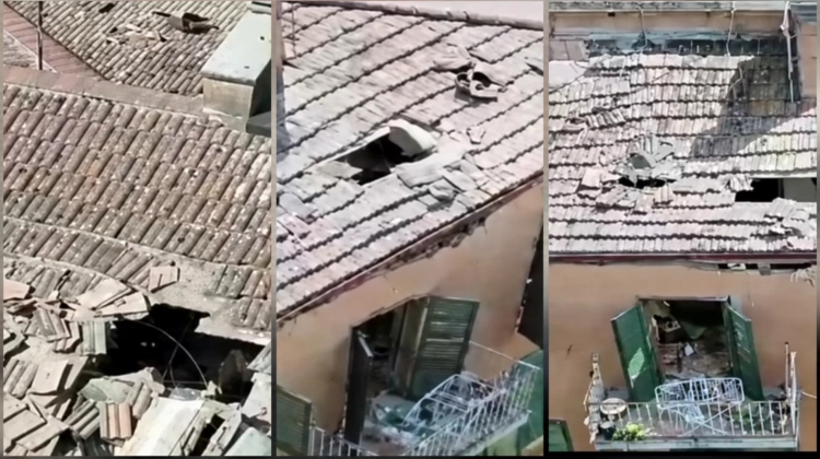 Esplosione in una palazzina a Perugia, ci sono persone coinvolte
