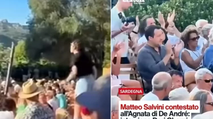 Salvini contestato al concerto di De André. Questo sopruso fa rabbrividire