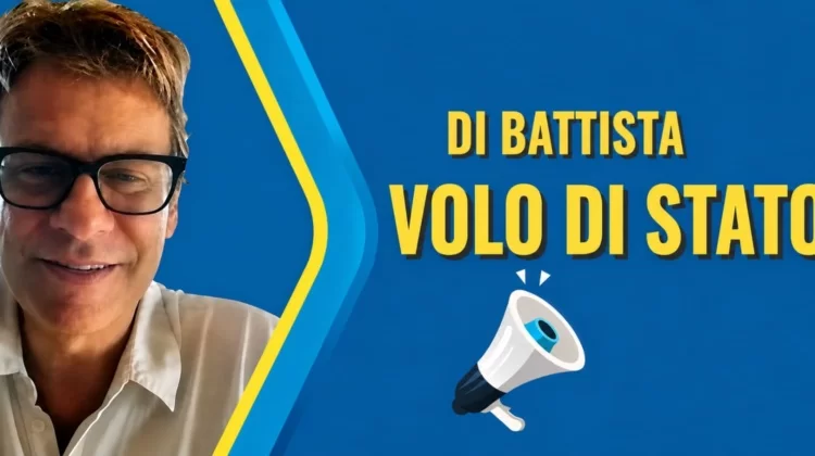 Di Battista, le polemiche sul volo di Stato sono ridicole