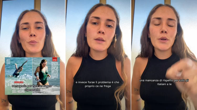 Ecco l’ultima: Meloni in costume è una violenza contro gli italiani poveri