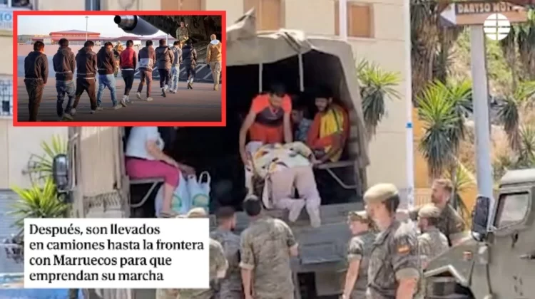 Sanchez come Trump: a Ceuta caccia ai migranti, poi li “deporta” sui furgoni