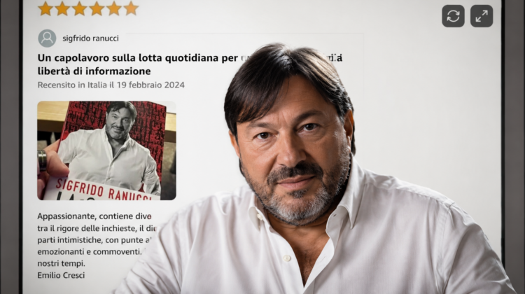 Che ridere. Ma davvero s'è scritto la recensione da solo?