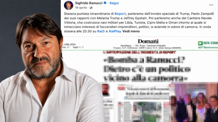 Mi sa che Ranucci deve rimuovere questo post