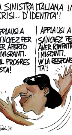 Sedute Satiriche di Beppe Fantin - Vignetta del 04/08/2026