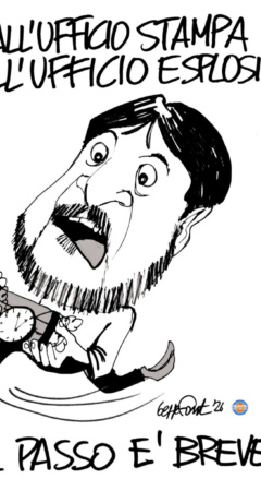 Sedute Satiriche di Beppe Fantin - Vignetta del 26/08/2026