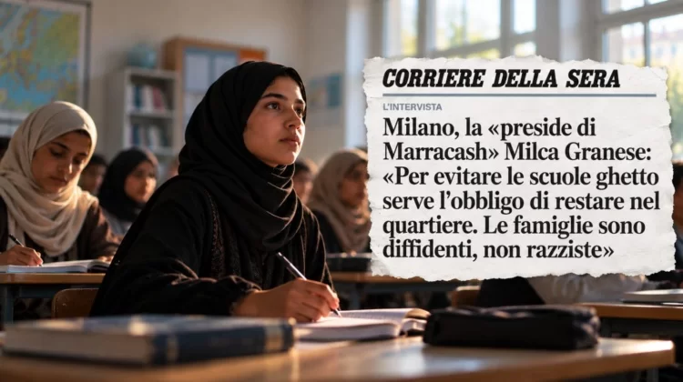 La proposta liberticida: "Costringere gli alunni italiani a restare nei loro quartieri"