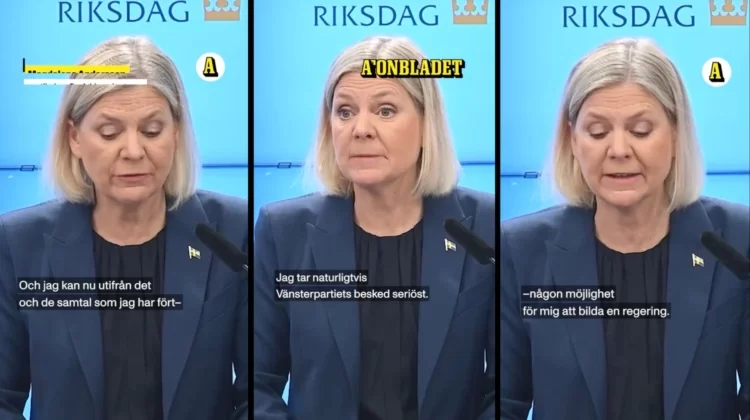 Terremoto in Svezia, la leader socialista getta la spugna: “Non sono riuscita a fare un governo”