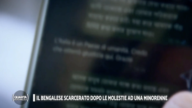 Bengalese abusa della 13enne, l’sms choc: “Non ho fatto niente di sbagliato”