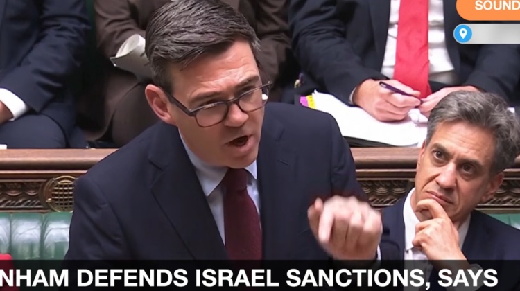 Un autogol le sanzioni di Burnham contro Israele