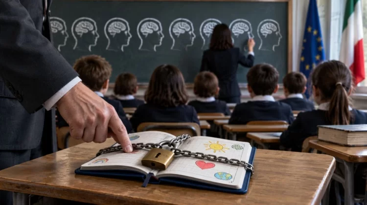Caro Porro, il diario “gratis” diventa obbligatorio: benvenuti nella scuola del pensiero unico