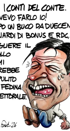 Sedute Satiriche di Beppe Fantin - Vignetta del 28/09/2026