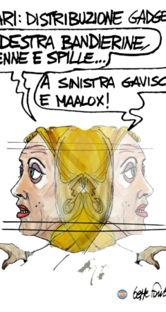 Sedute Satiriche di Beppe Fantin - Vignetta del 10/09/2026
