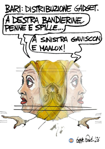 Sedute Satiriche di Beppe Fantin - Vignetta del 10/09/2026