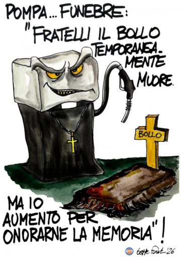 Sedute Satiriche di Beppe Fantin - Vignetta del 17/09/2026