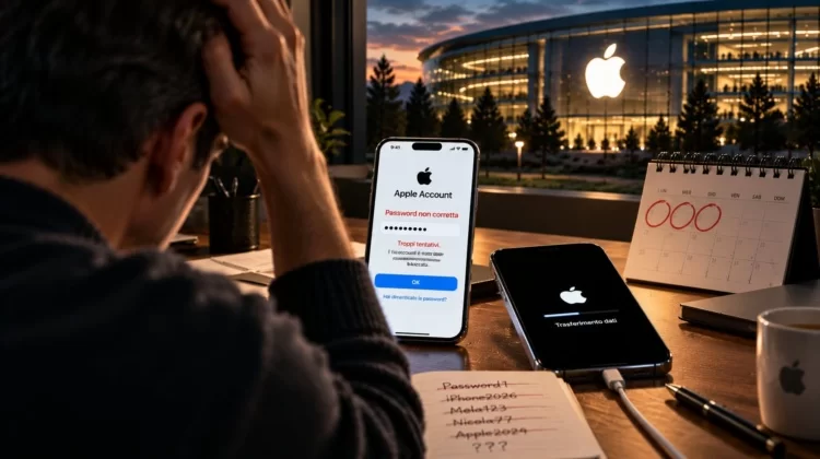 Dimentichi una password e Apple ti sequestra la vita digitale
